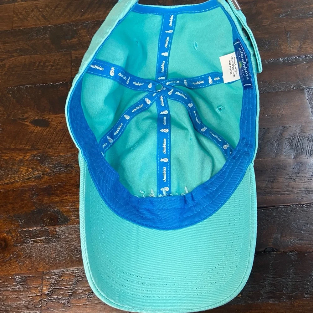 Chubbies Dad Hat NEW Turquoise